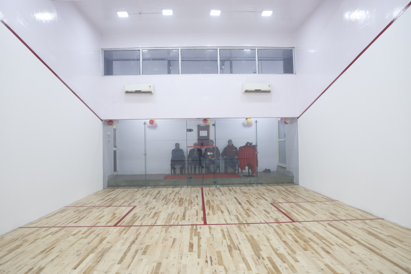 Squash Court Inaguration 